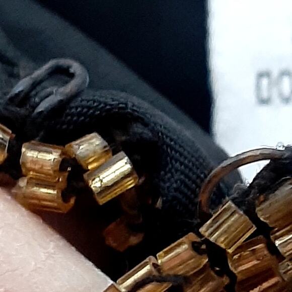 Ladies Papell Boutique Evening Jacket Dress Topper Silk Size Small Embellished - Picture 5 of 5